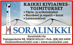 Soralinkki - logo, Pohjolan Siivous asiakasyritys.